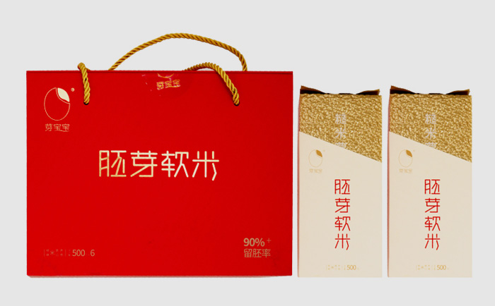 芽寶寶-中國紅禮盒軟香(3kg)